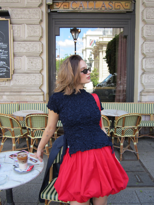 CHERRY BUBBLE SKIRT