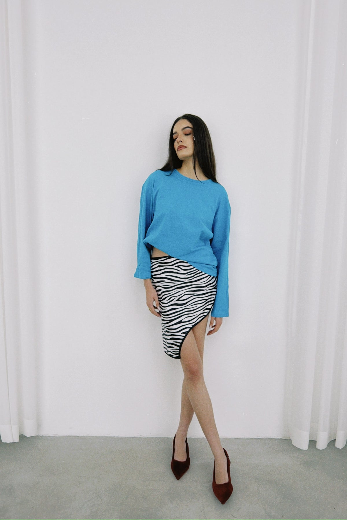 ZEBRA NOIR SKIRT